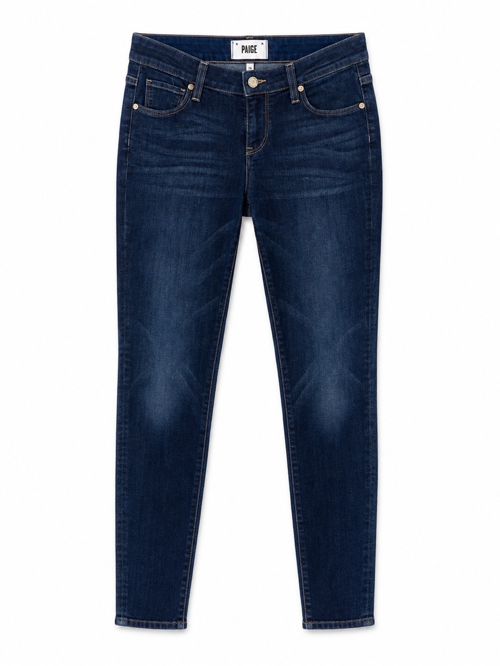 PAIGE Jimmy Jimmy Dark Wash Skinny Boyfriend Jeans 26